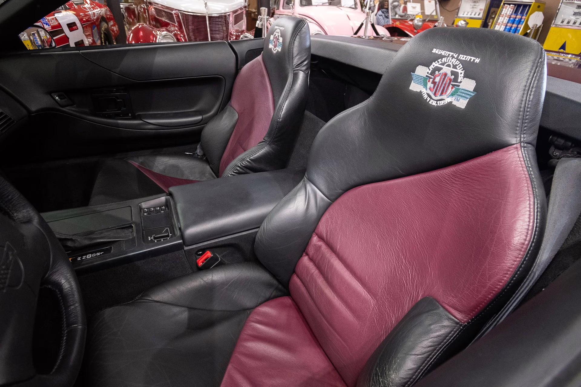 1995 Purple/White/Red Chevrolet Corvette