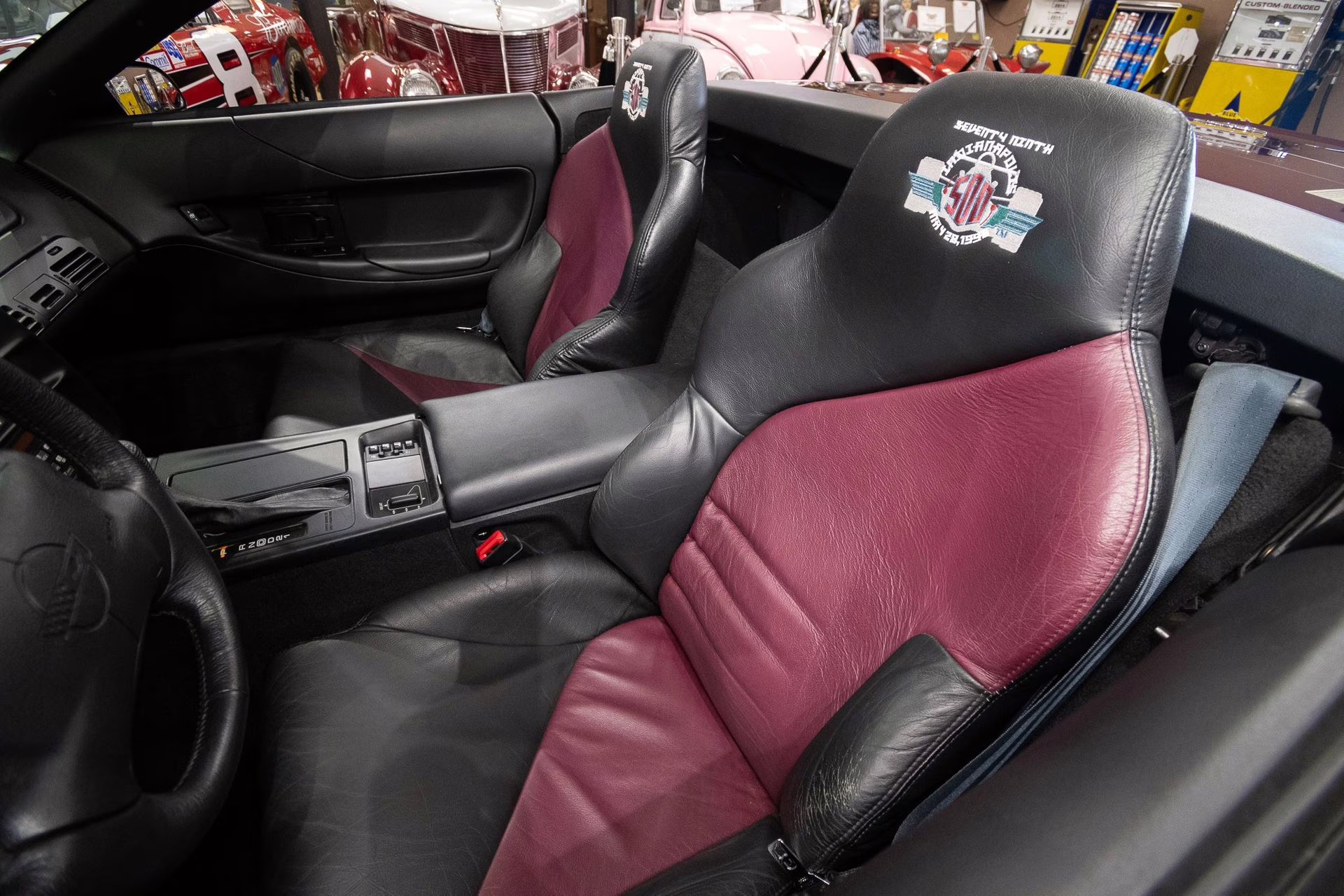 1995 Purple/White/Red Chevrolet Corvette