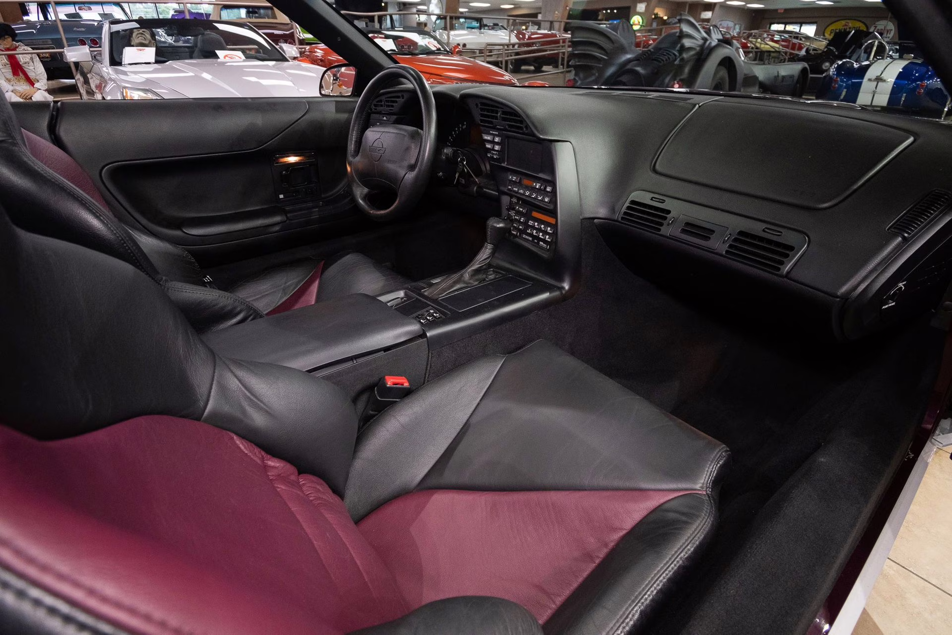 1995 Purple/White/Red Chevrolet Corvette