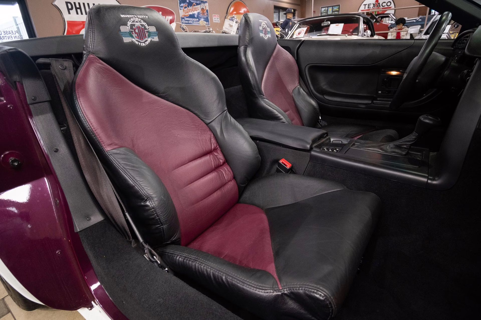 1995 Purple/White/Red Chevrolet Corvette