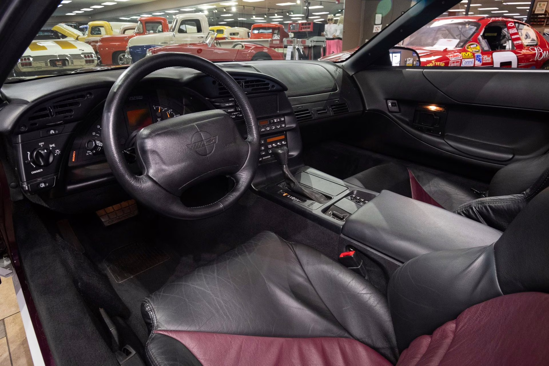 1995 Purple/White/Red Chevrolet Corvette