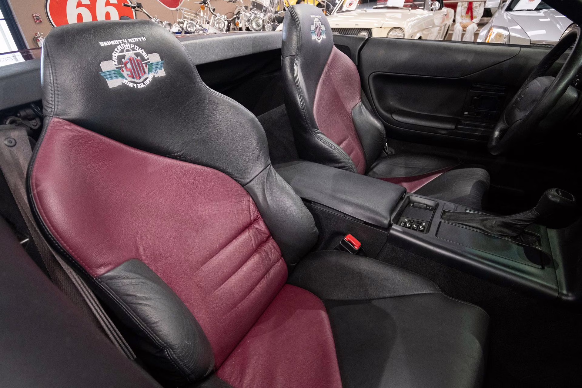 1995 Purple/White/Red Chevrolet Corvette