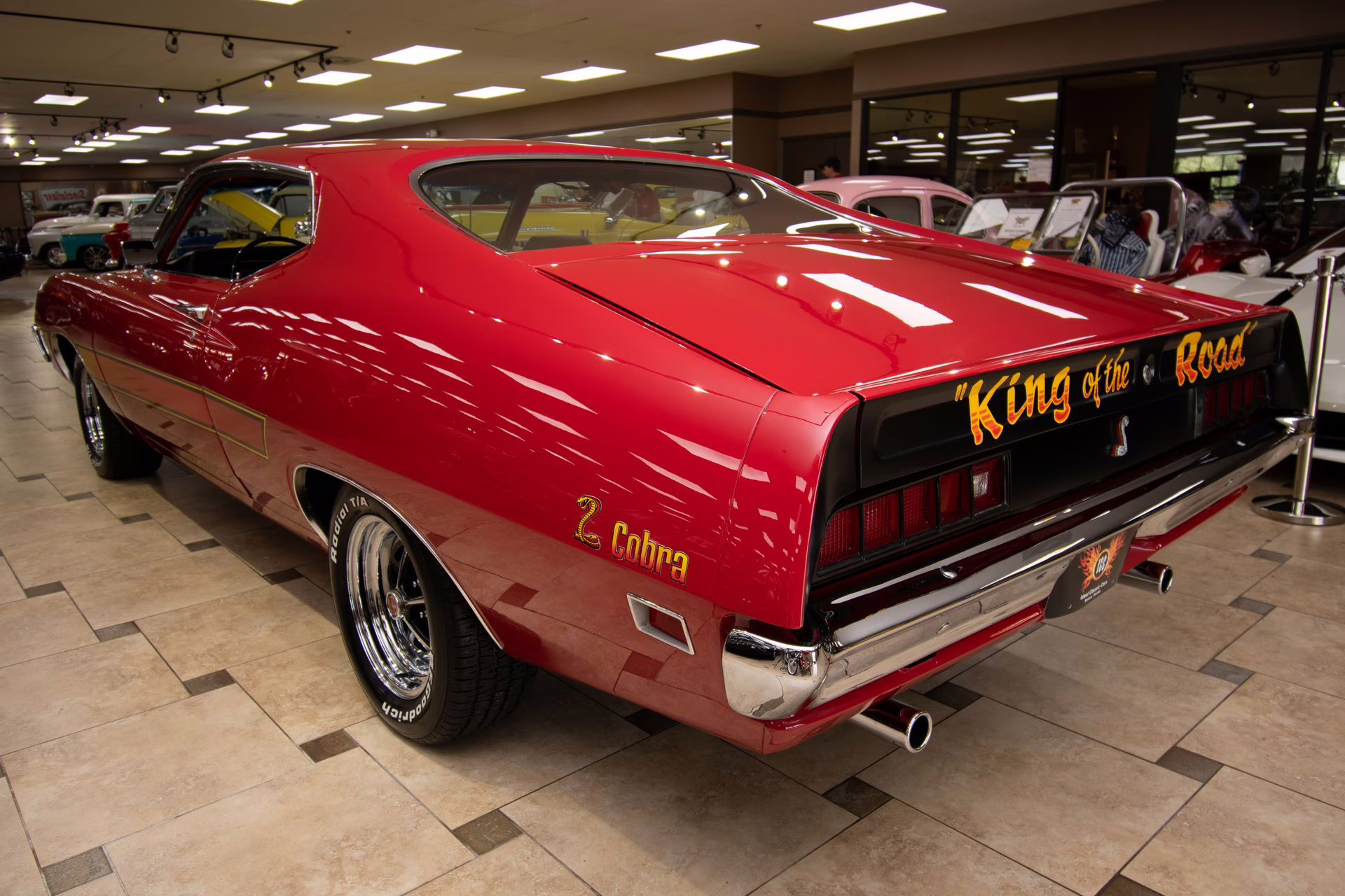 1971 Candyapple Red Ford Torino