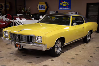 1972 Cream Yellow Chevrolet Monte Carlo