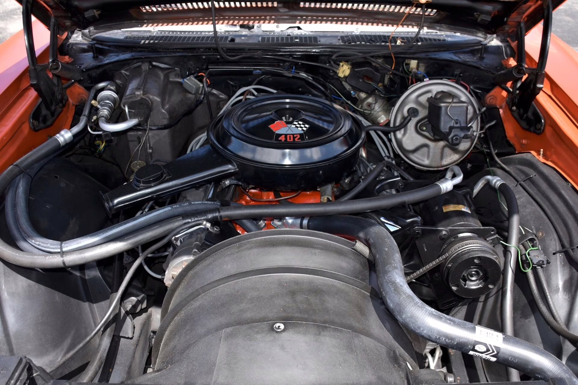 1972 Orange Chevrolet Monte Carlo