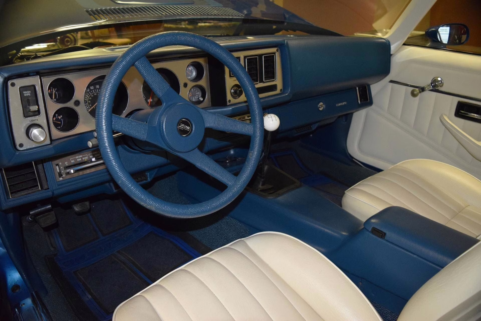 1979 Blue Chevrolet Camaro