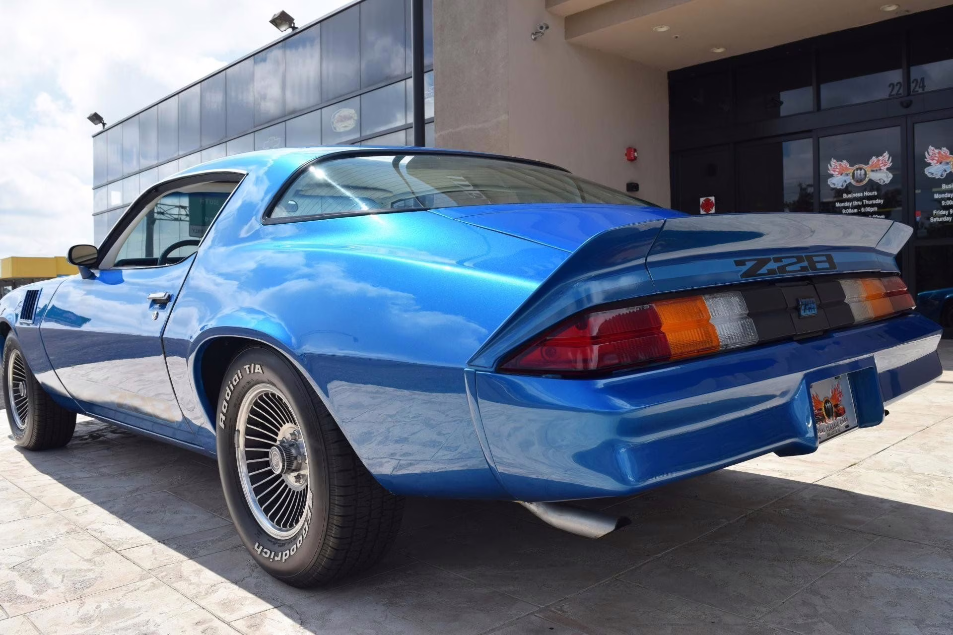 1979 Blue Chevrolet Camaro