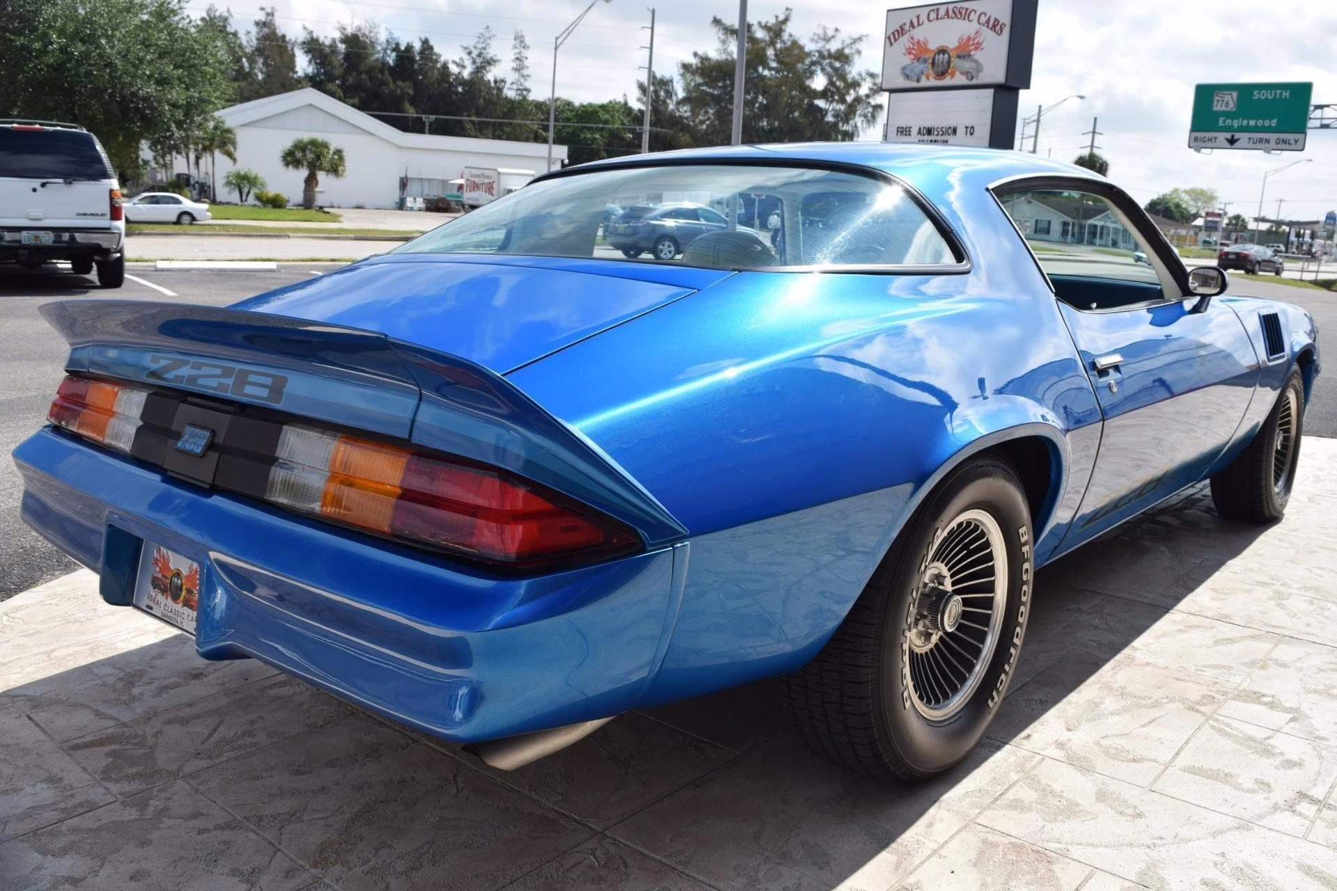 1979 Blue Chevrolet Camaro