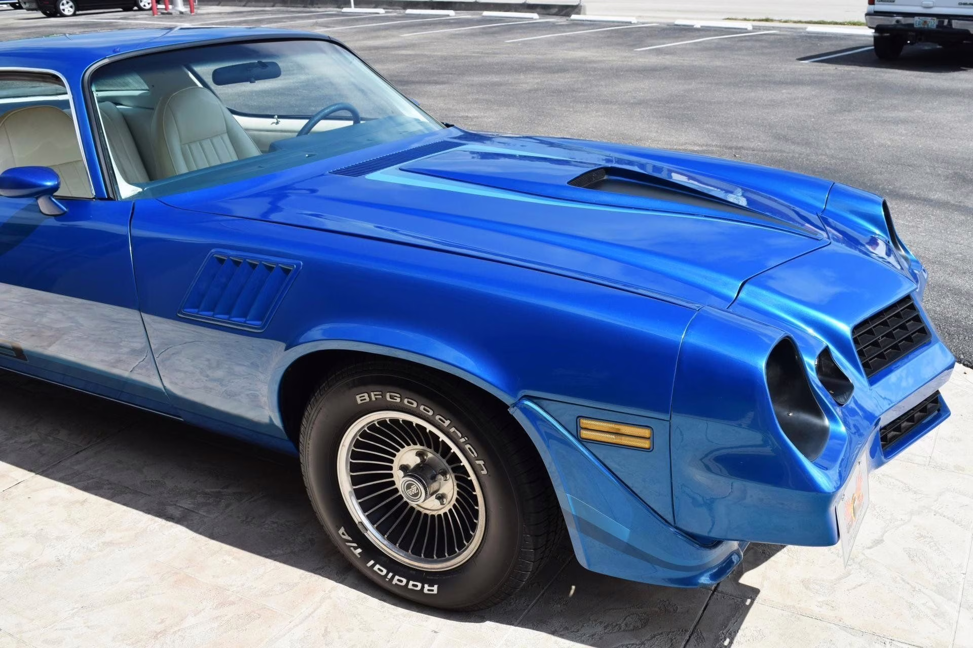 1979 Blue Chevrolet Camaro