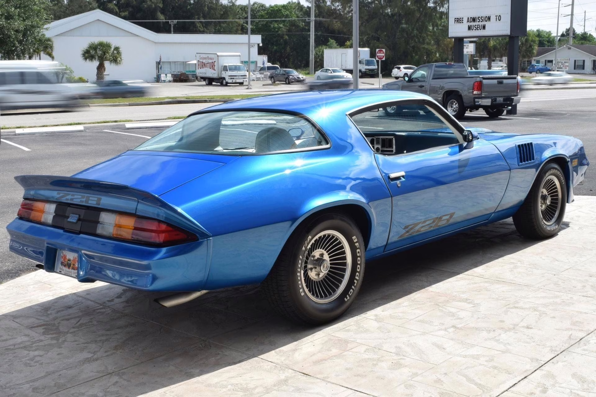 1979 Blue Chevrolet Camaro