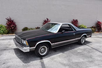 1979 Black Chevrolet Elcamino