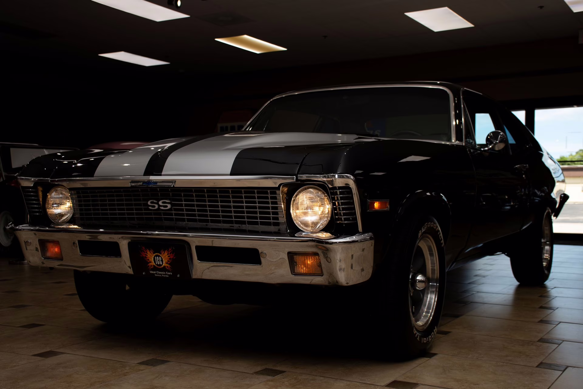 1972 Tuxedo Black Chevrolet Nova