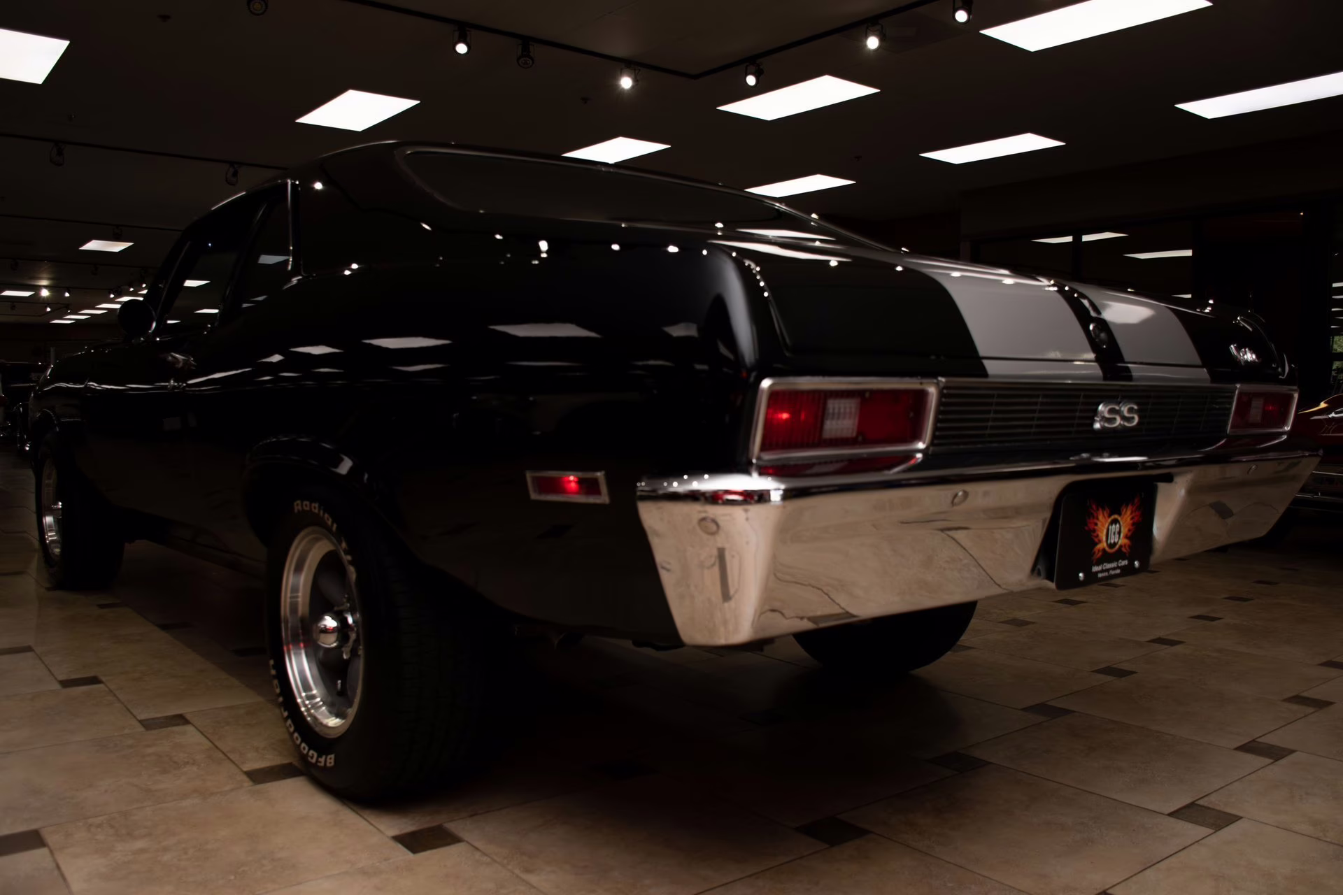 1972 Tuxedo Black Chevrolet Nova