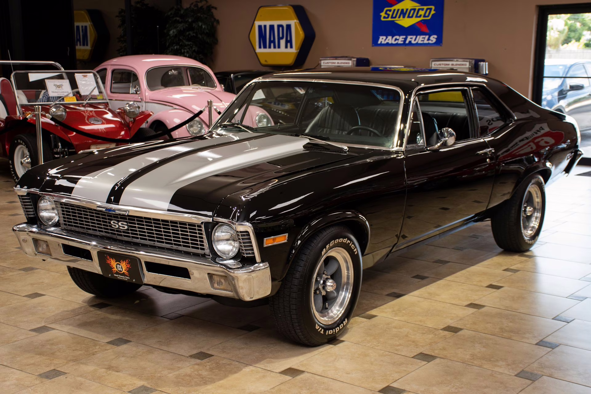 1972 Tuxedo Black Chevrolet Nova