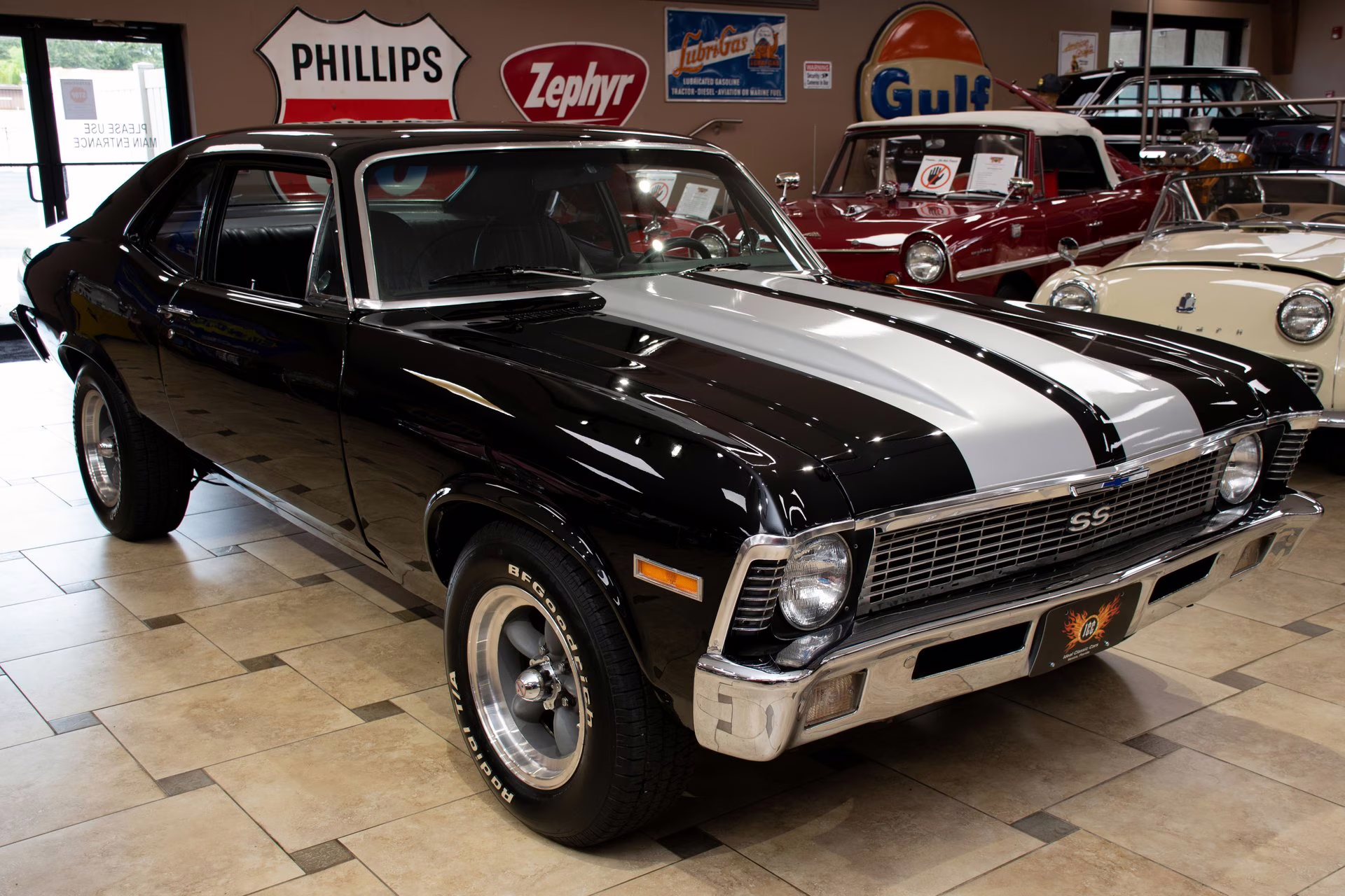 1972 Tuxedo Black Chevrolet Nova