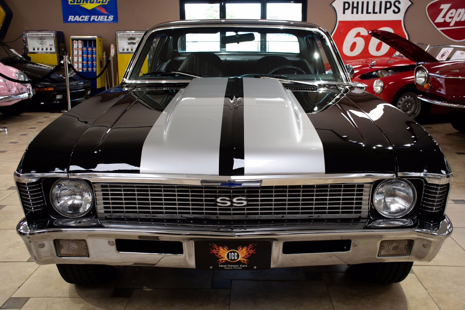 1972 Tuxedo Black Chevrolet Nova