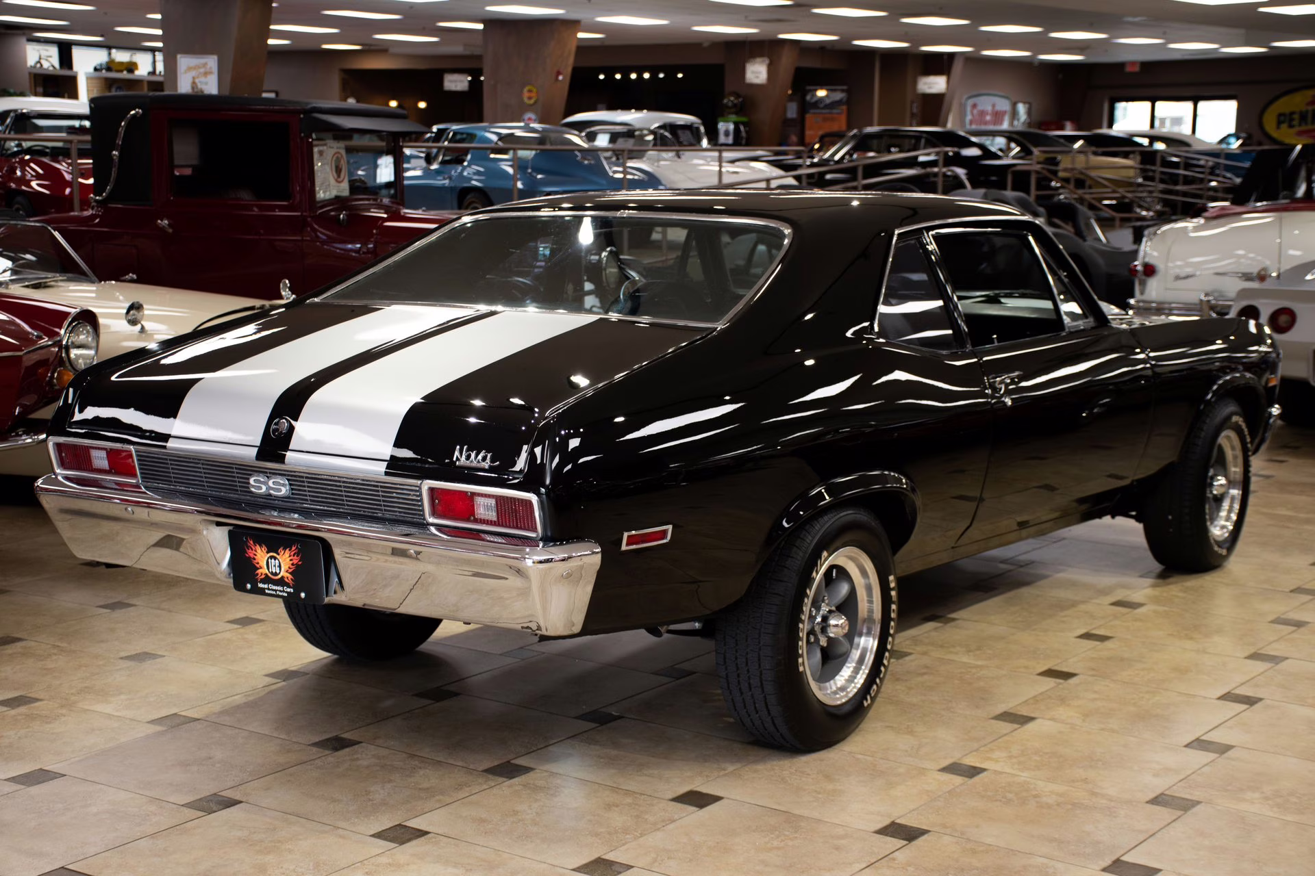 1972 Tuxedo Black Chevrolet Nova