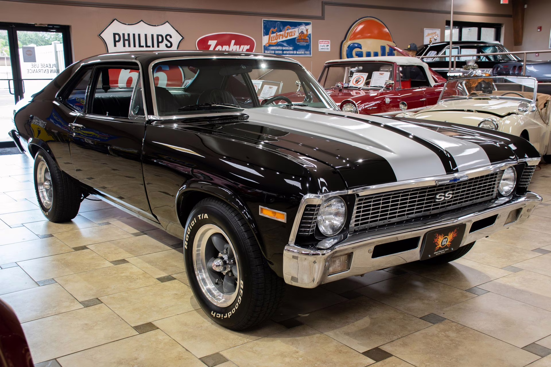1972 Tuxedo Black Chevrolet Nova