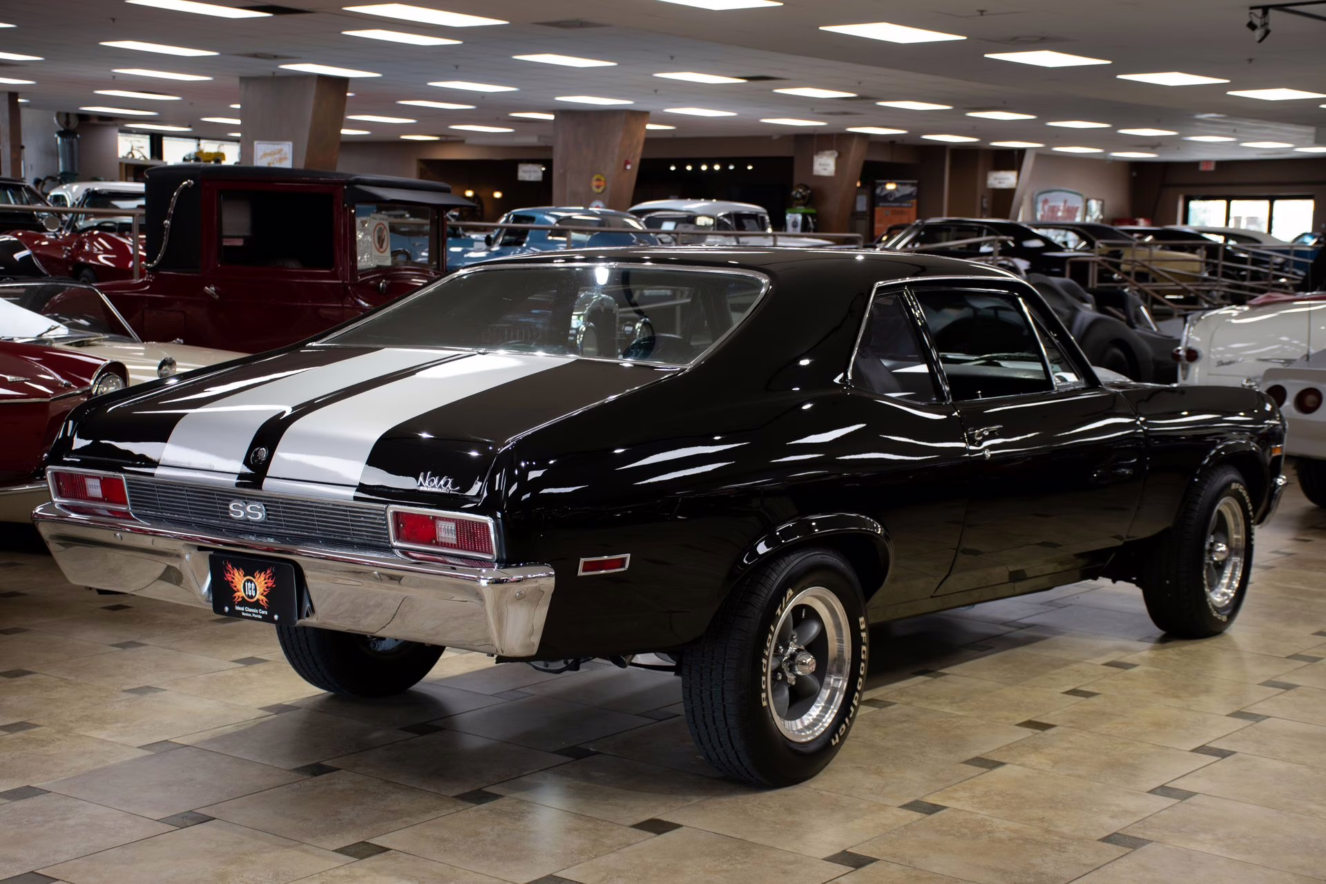 1972 Tuxedo Black Chevrolet Nova