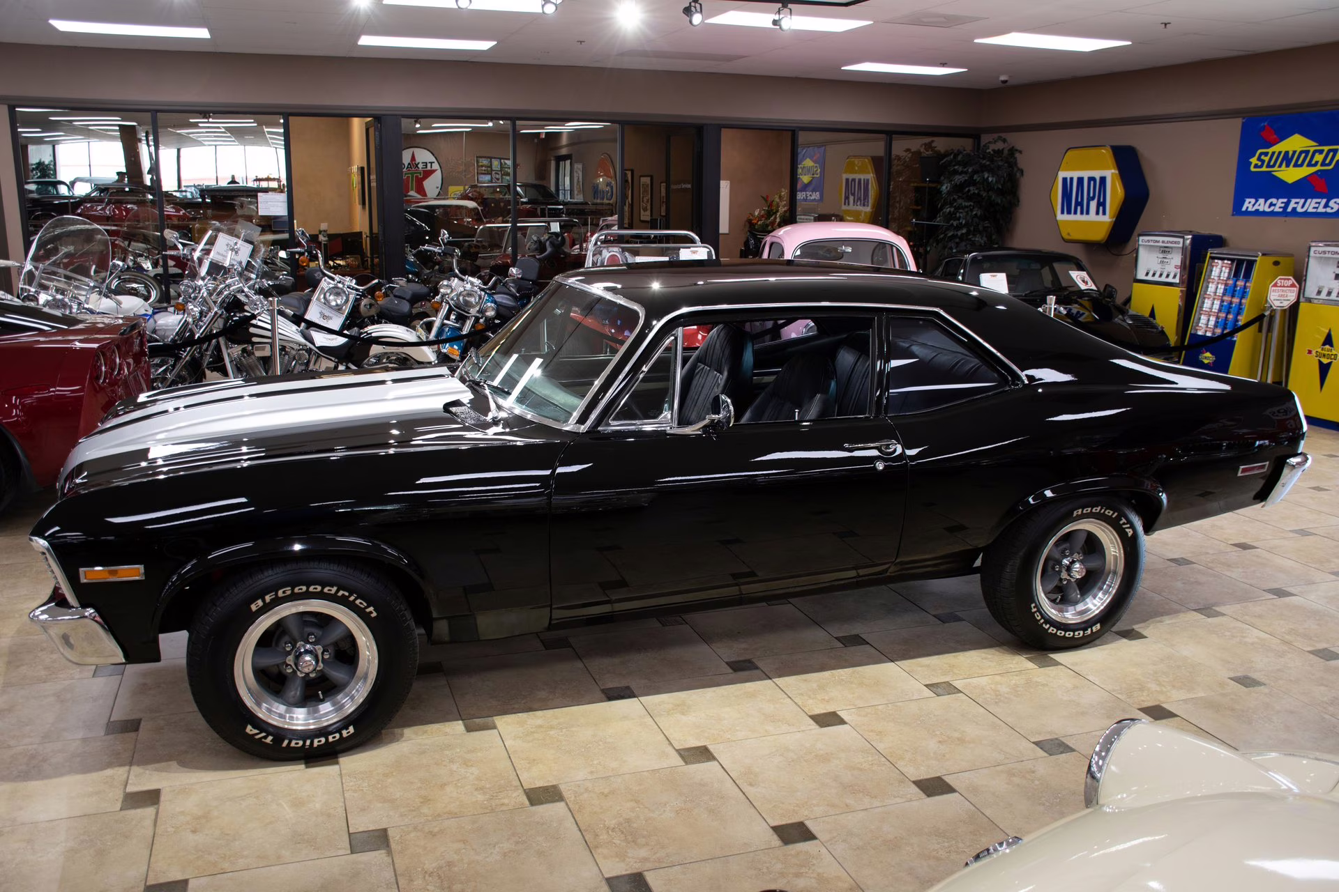 1972 Tuxedo Black Chevrolet Nova