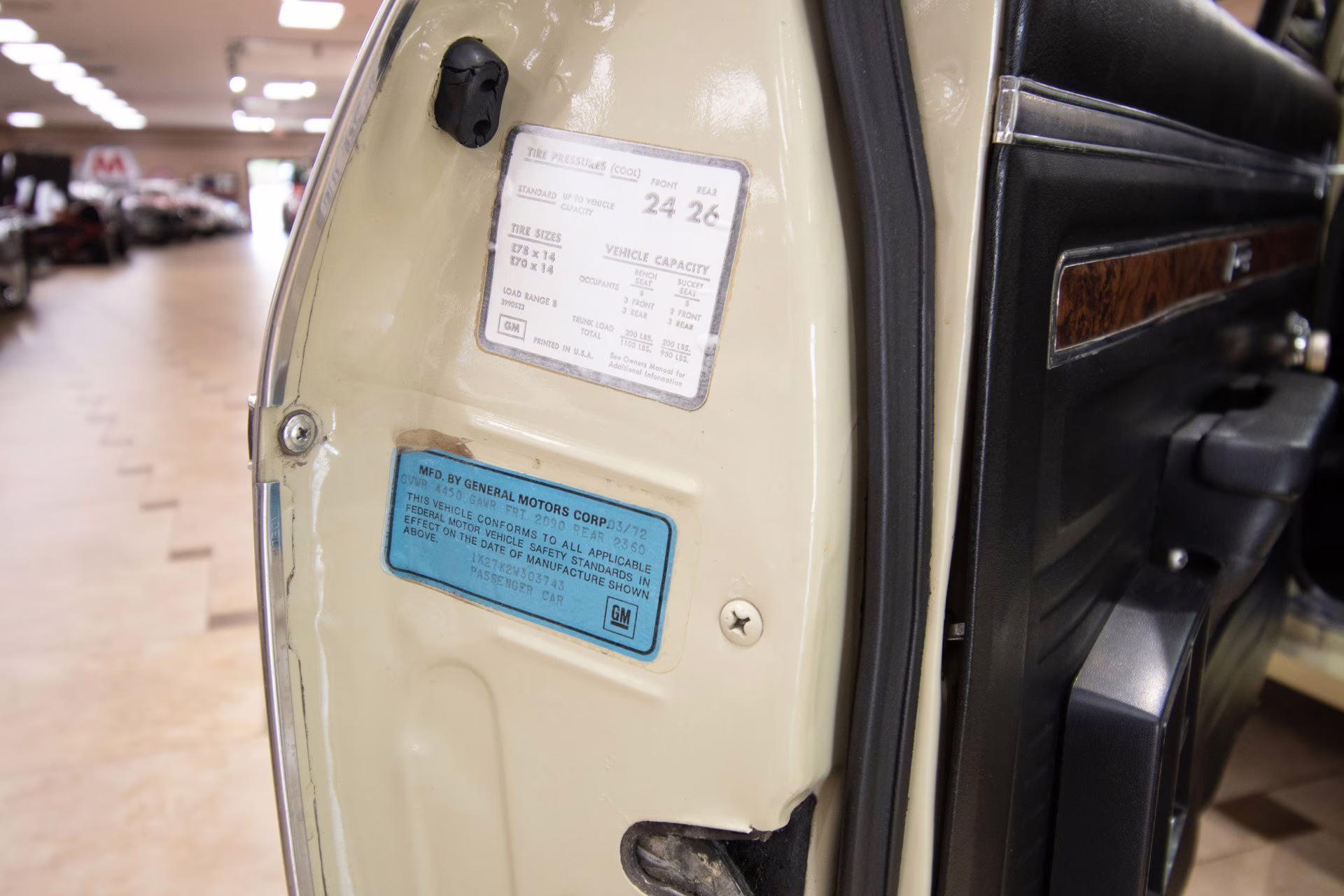 1972 Covert Tan Chevrolet Nova