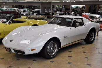 1973 Classic White Chevrolet Corvette