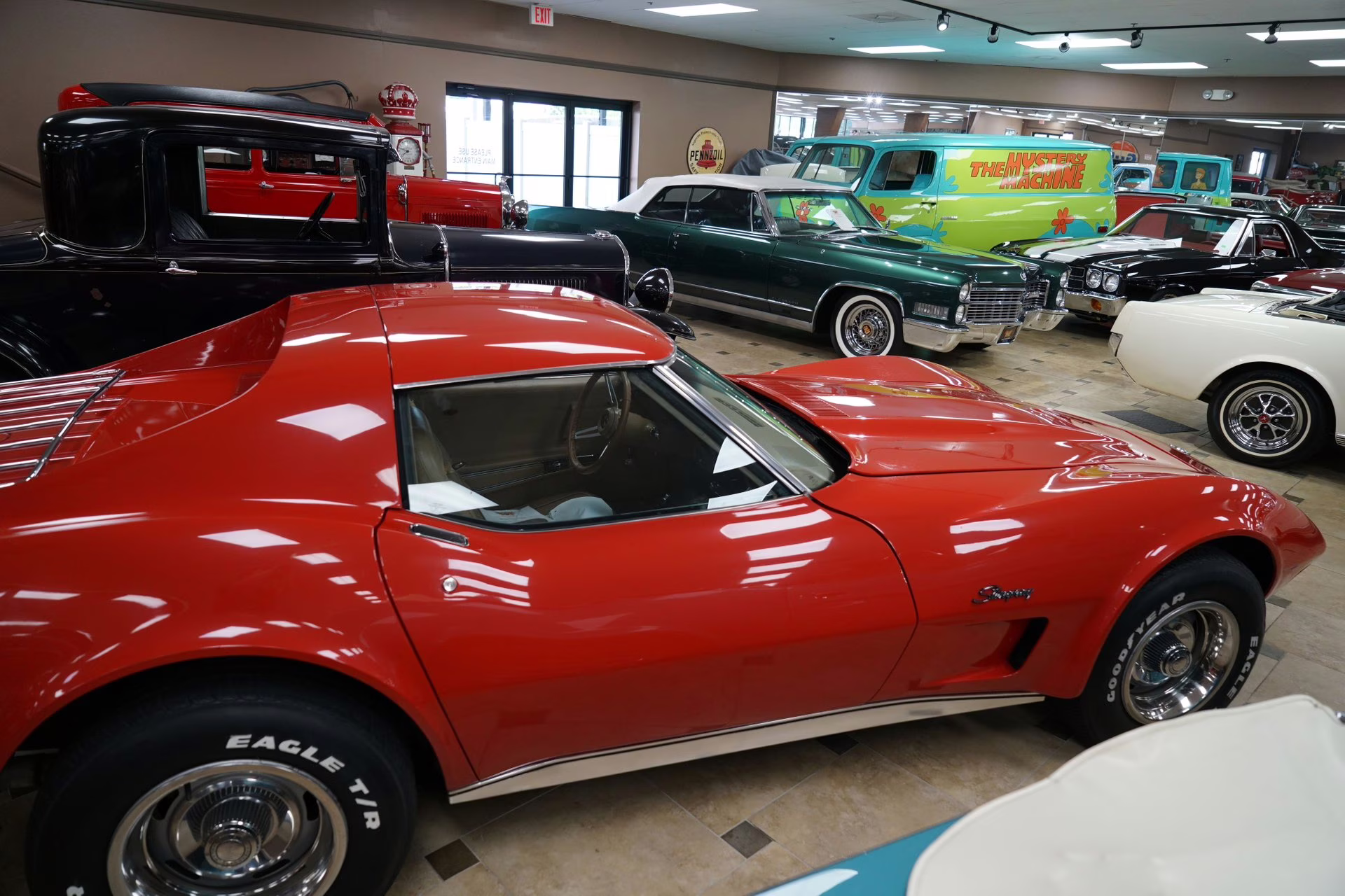 1973 Mille Miglia Red Chevrolet Corvette