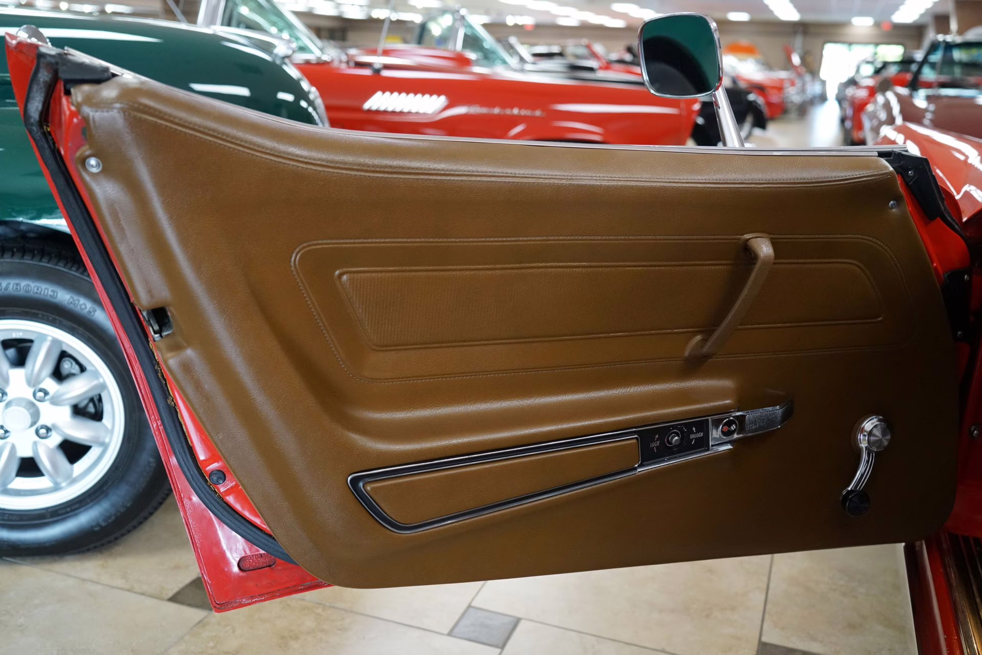 1972 Red Chevrolet Corvette