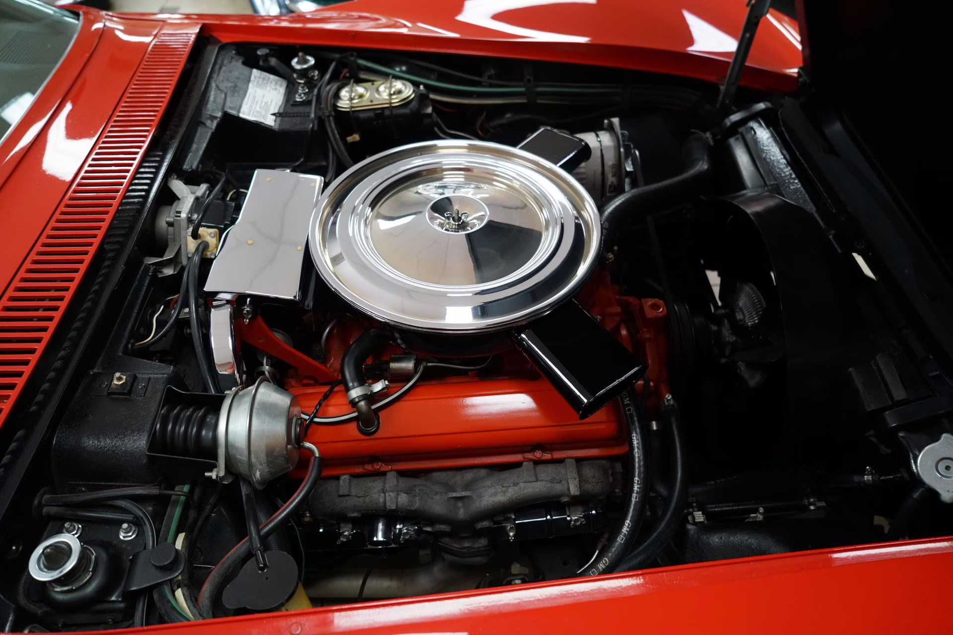 1972 Red Chevrolet Corvette