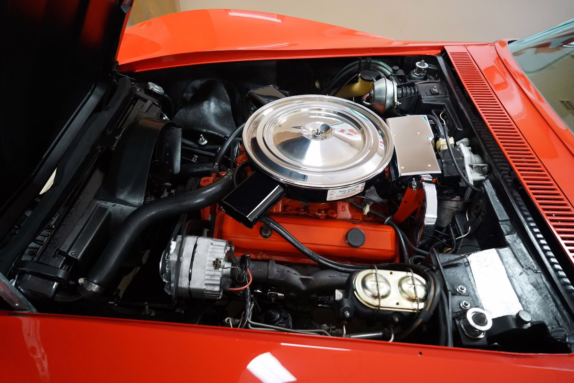 1972 Red Chevrolet Corvette
