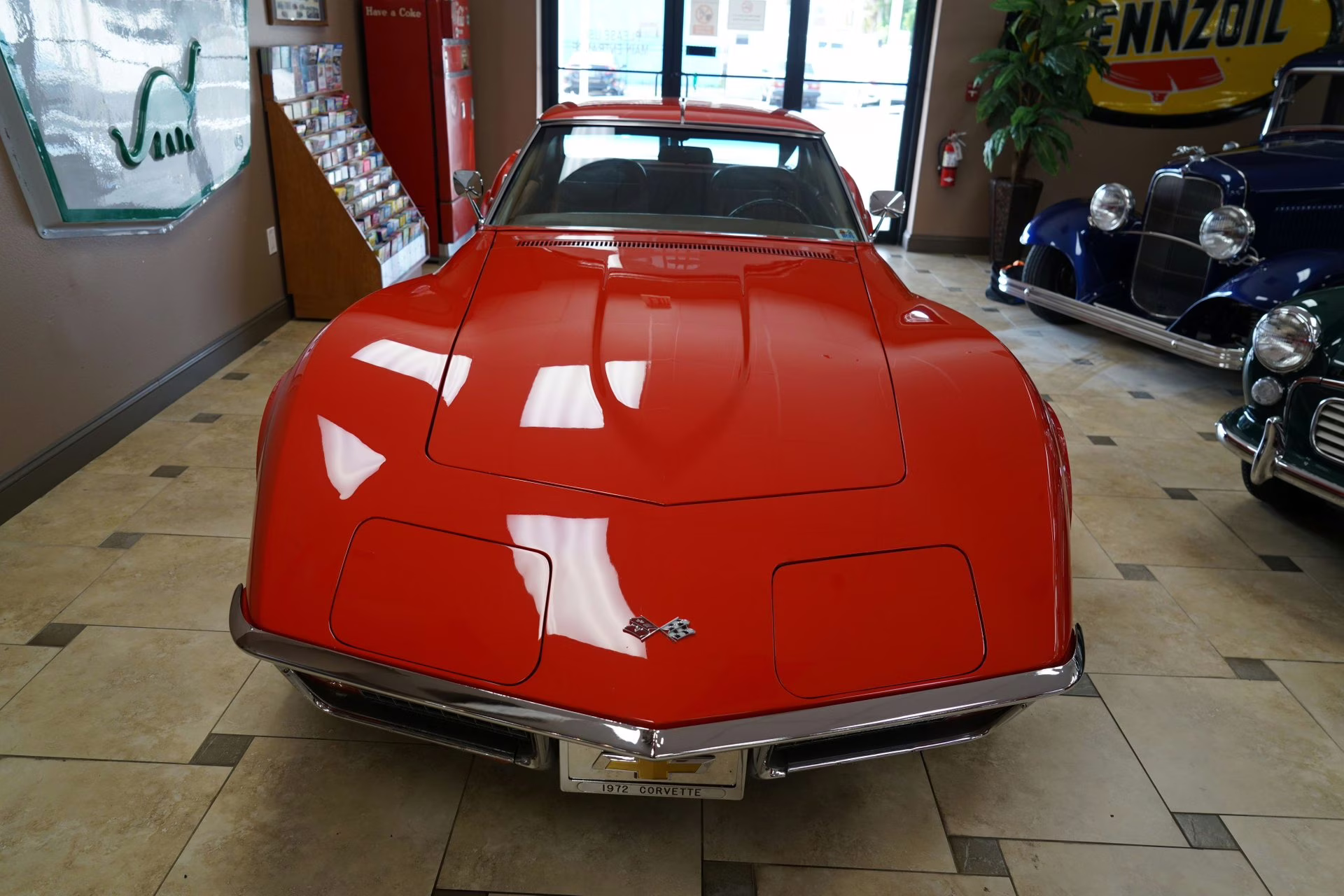 1972 Red Chevrolet Corvette
