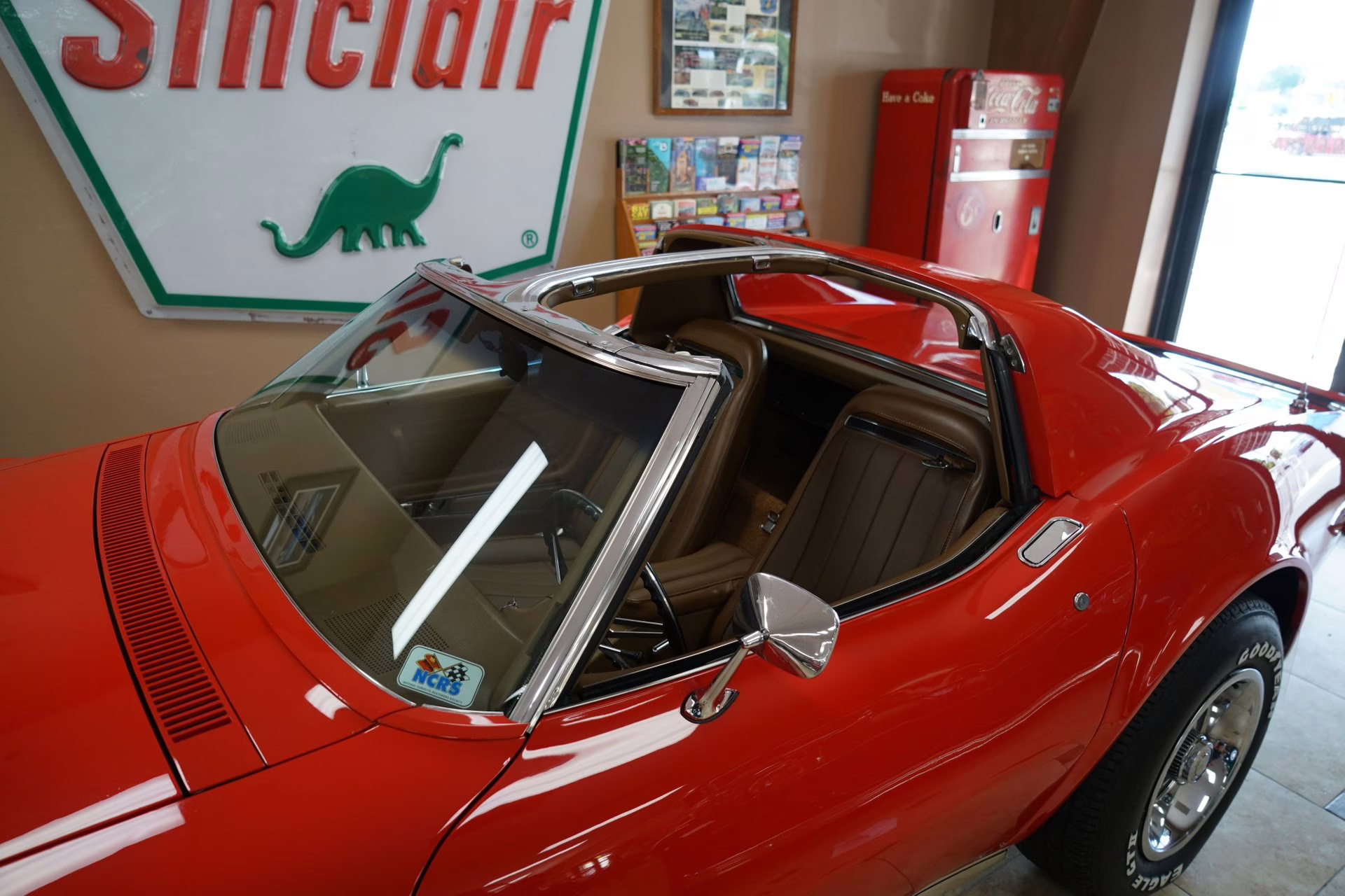 1972 Red Chevrolet Corvette