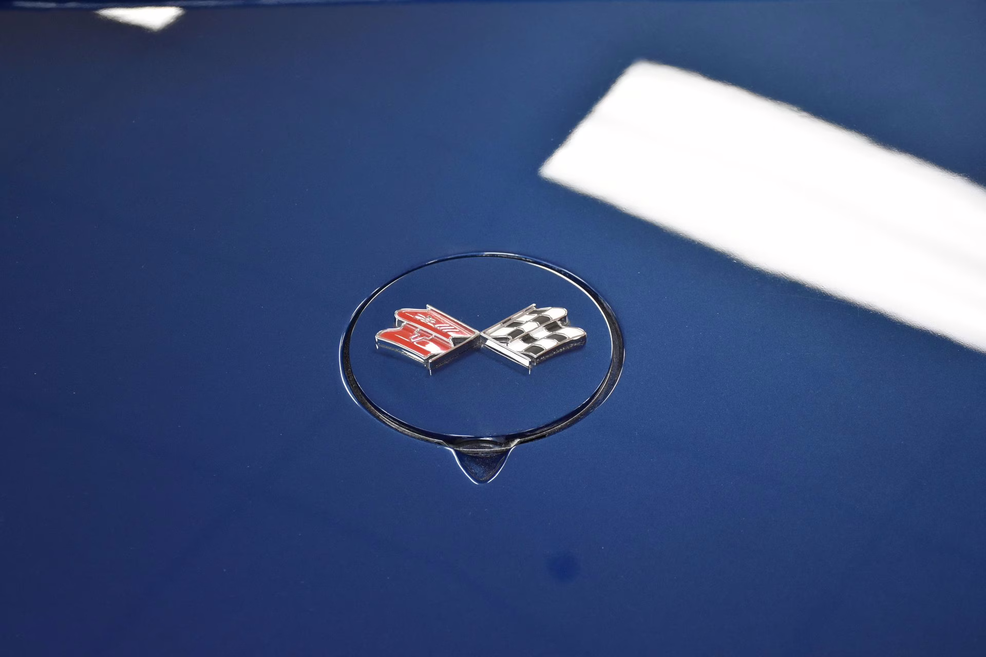 1972 Targa Blue Chevrolet Corvette