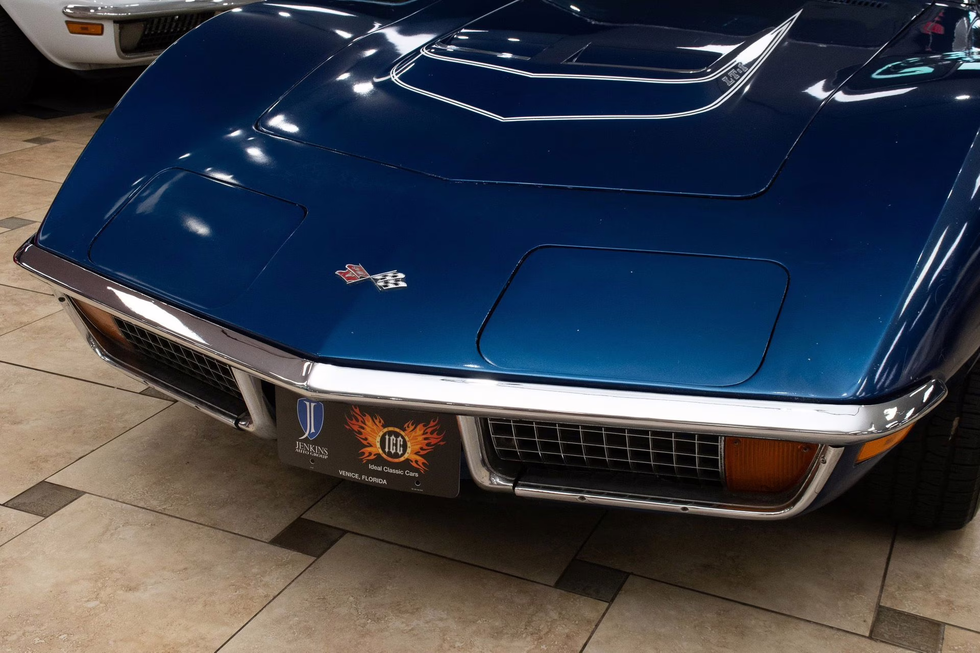 1972 Targa Blue Chevrolet Corvette