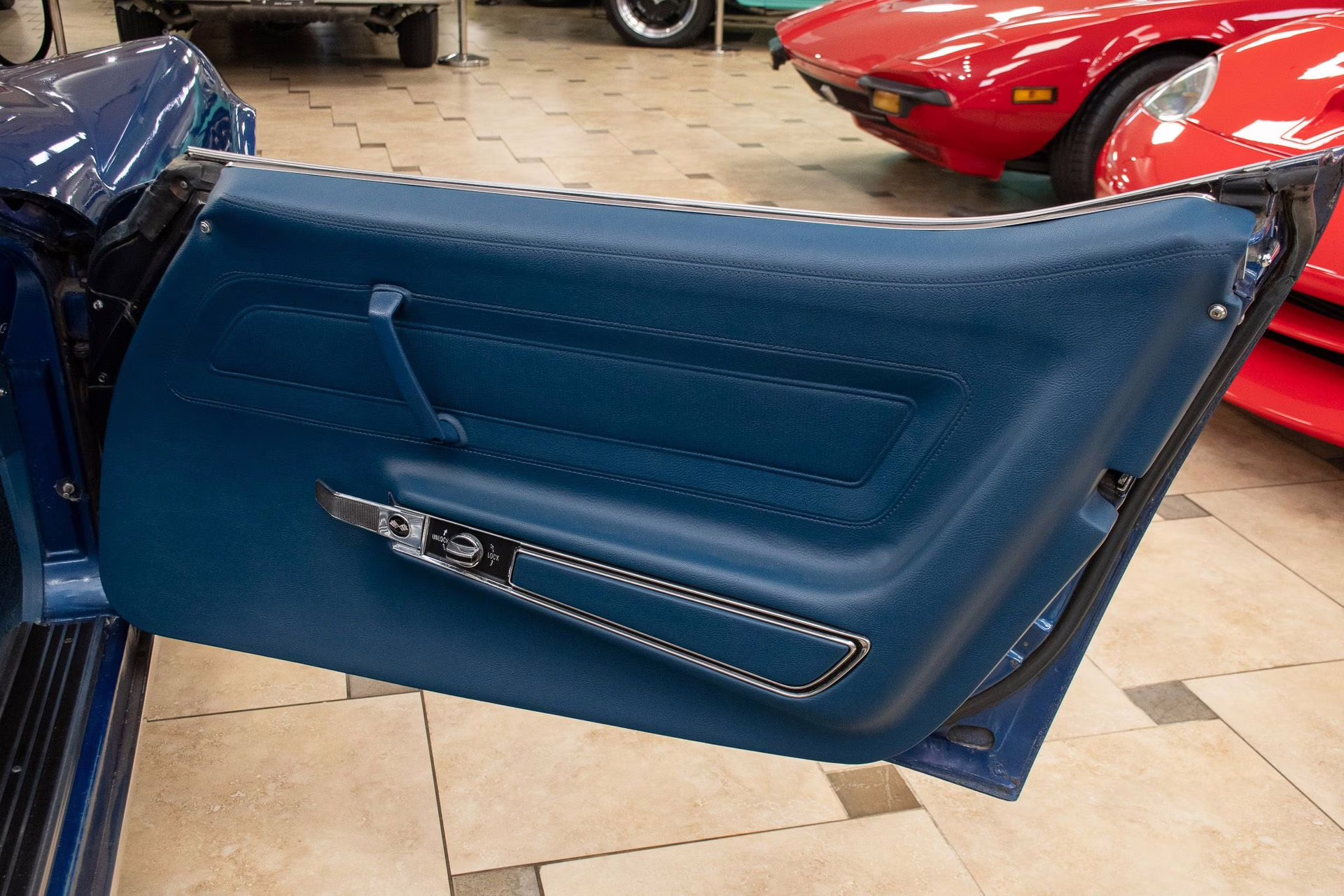 1972 Targa Blue Chevrolet Corvette