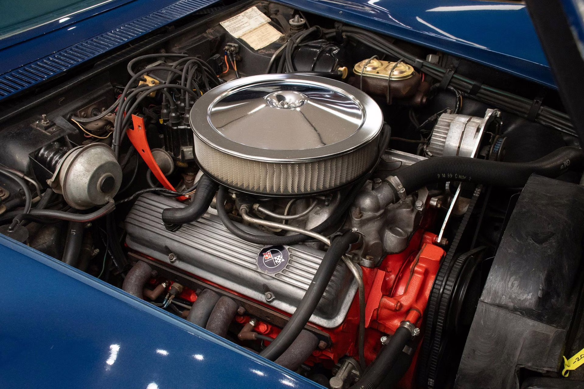 1972 Targa Blue Chevrolet Corvette