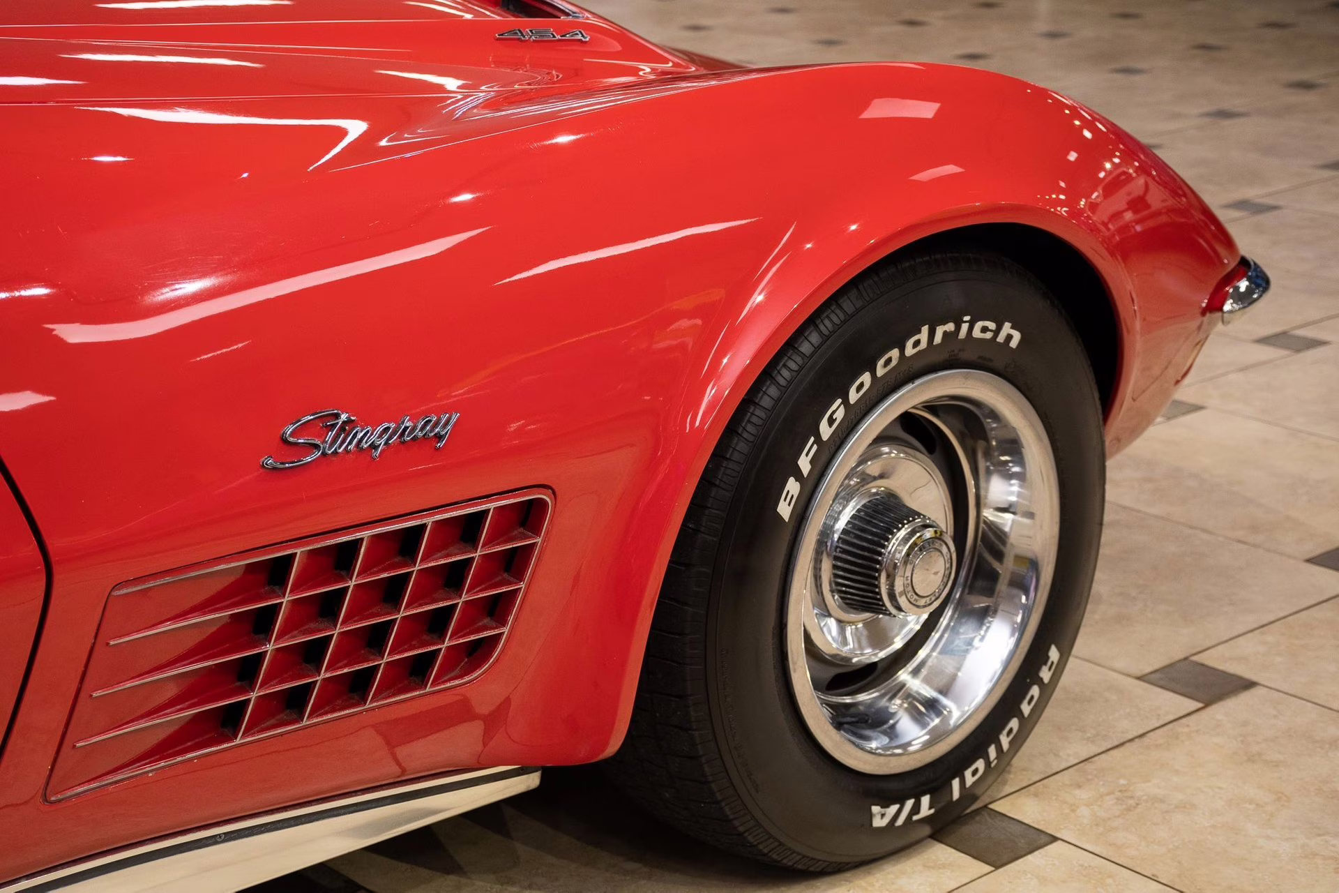1972 Mille Miglia Red Chevrolet Corvette