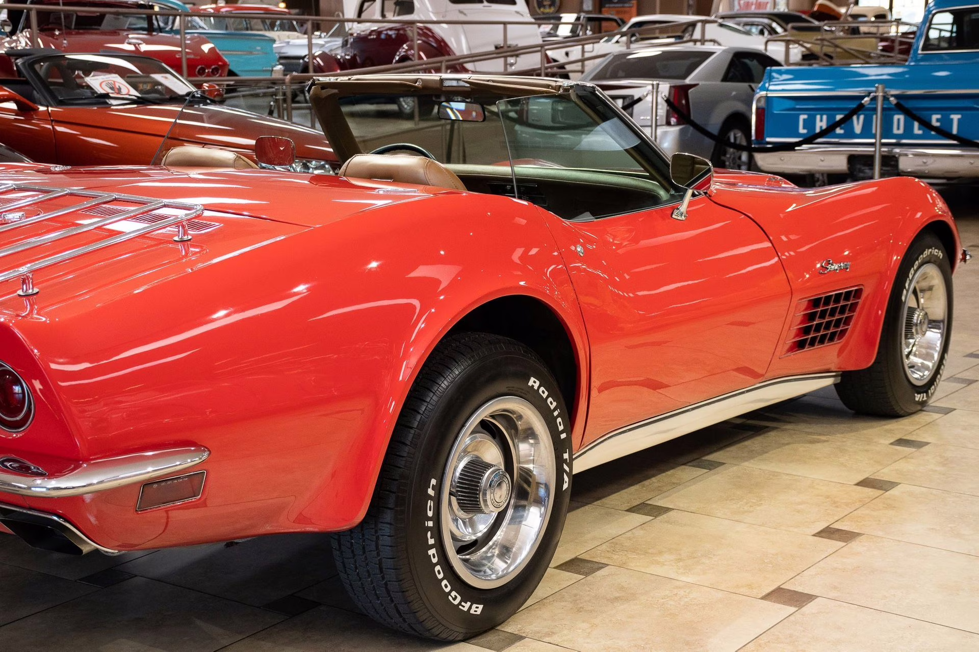 1972 Mille Miglia Red Chevrolet Corvette