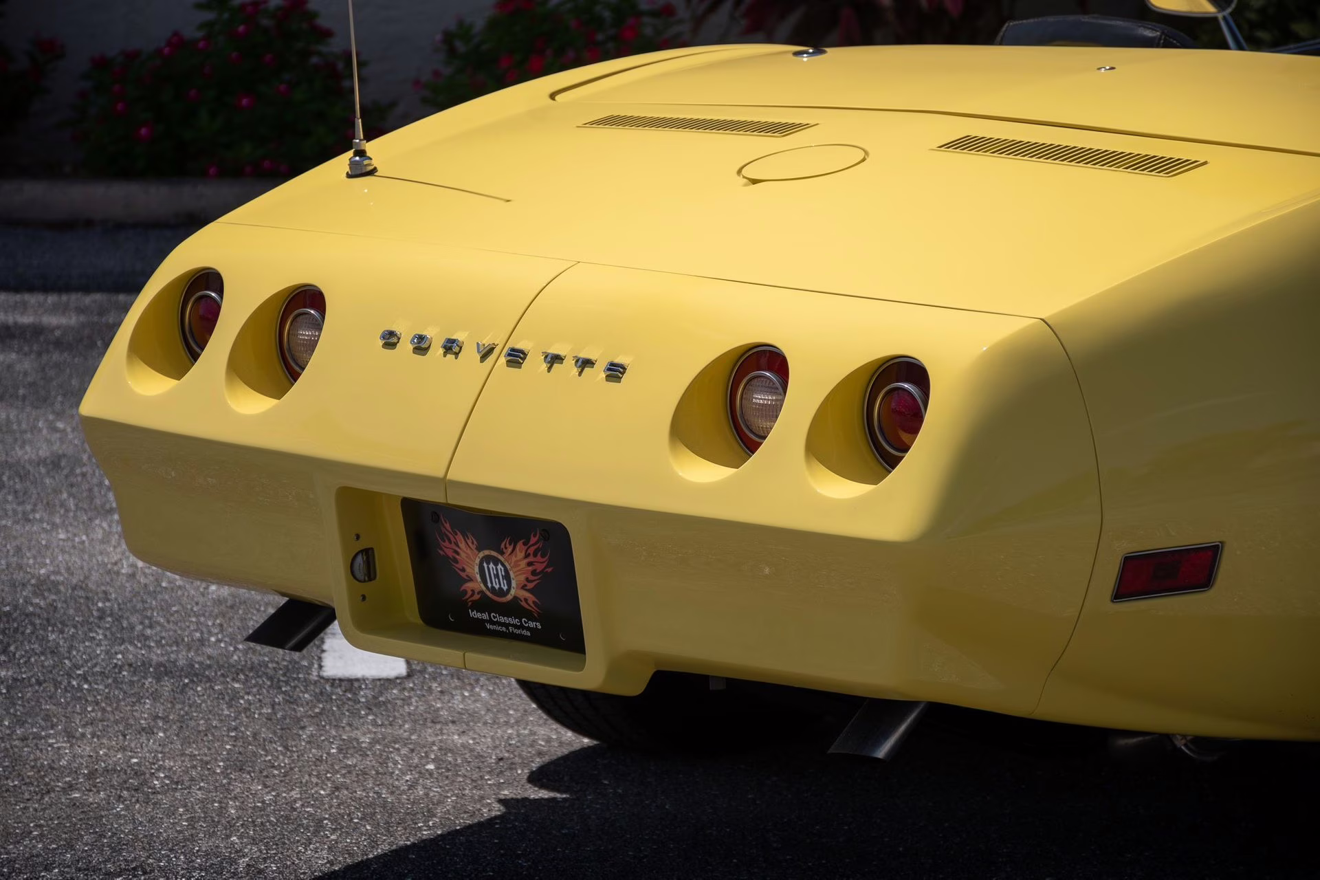 1974 Bright Yellow Chevrolet Corvette