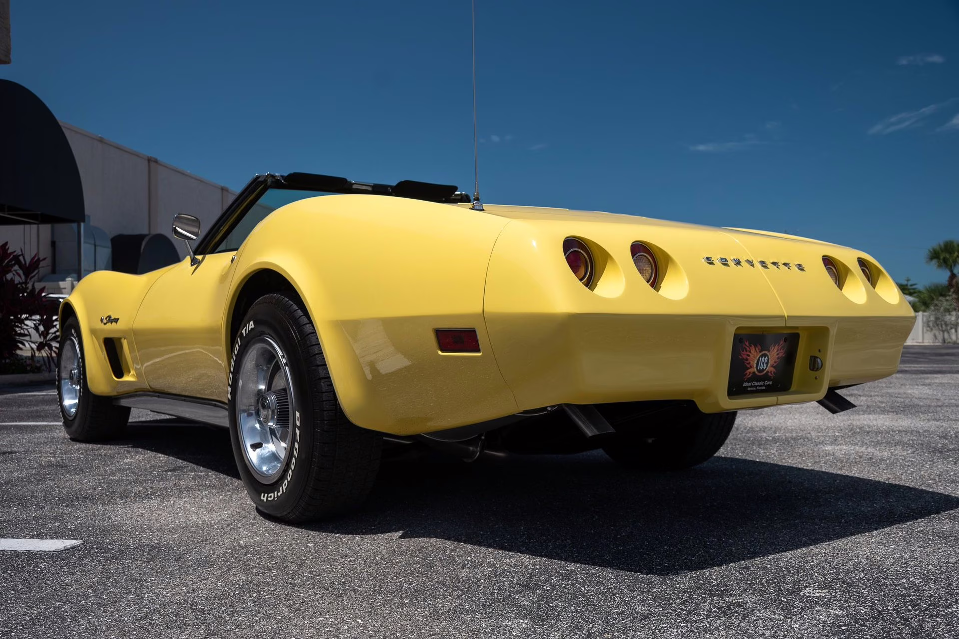 1974 Bright Yellow Chevrolet Corvette