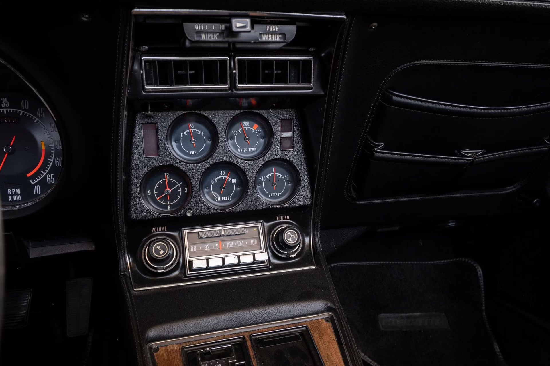 1974 Bright Yellow Chevrolet Corvette