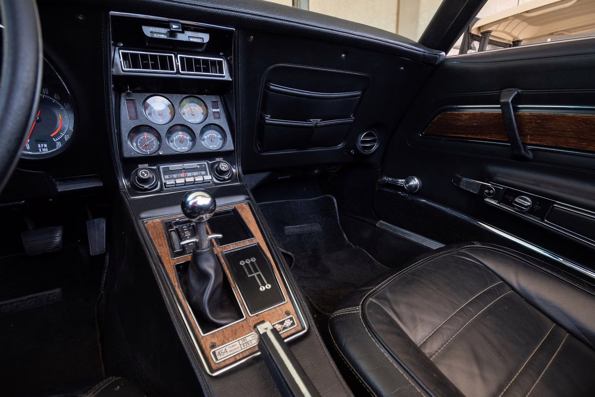 1974 Bright Yellow Chevrolet Corvette