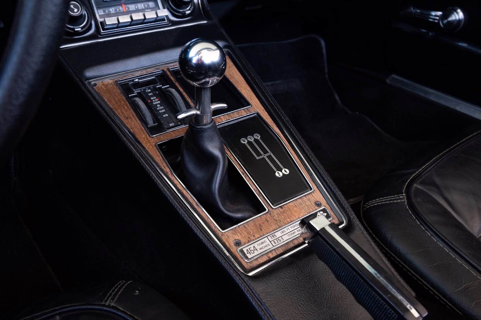 1974 Bright Yellow Chevrolet Corvette