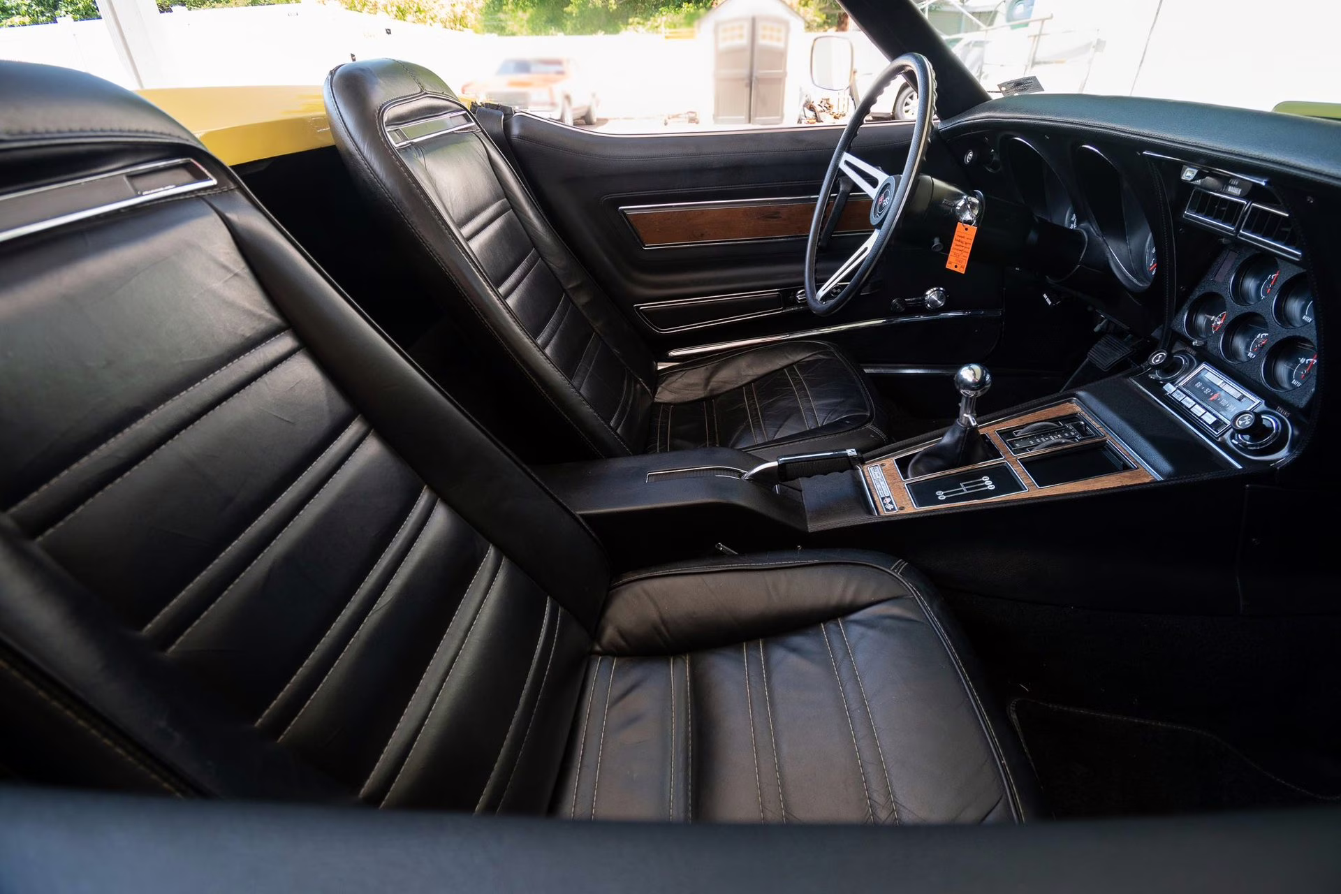 1974 Bright Yellow Chevrolet Corvette