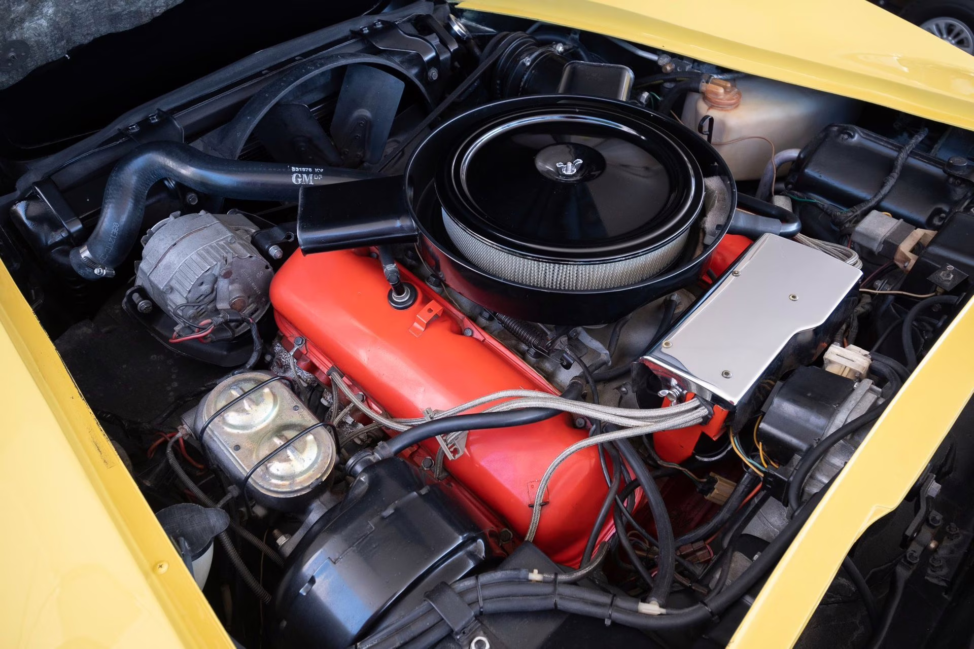 1974 Bright Yellow Chevrolet Corvette
