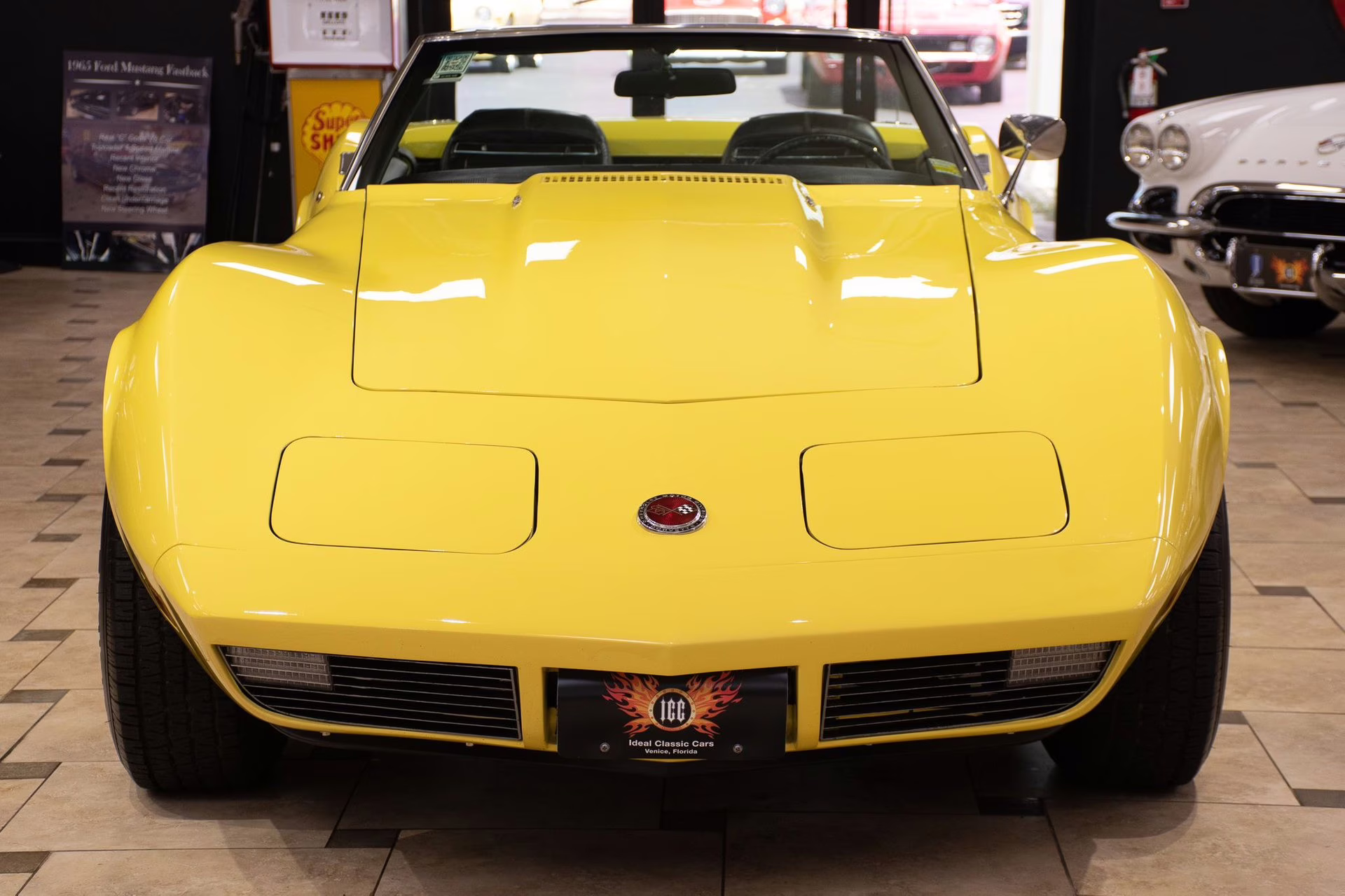 1974 Bright Yellow Chevrolet Corvette