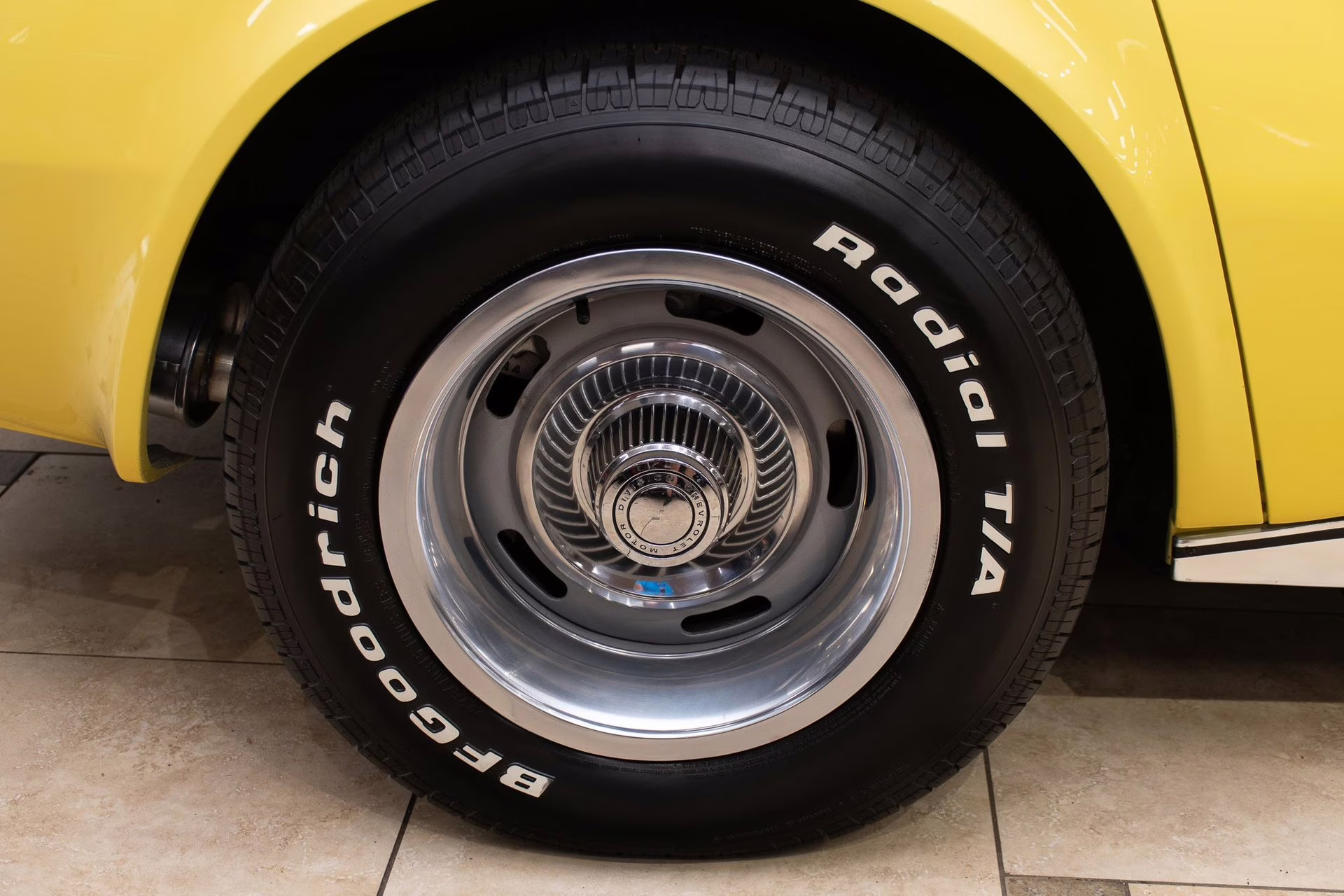 1974 Bright Yellow Chevrolet Corvette