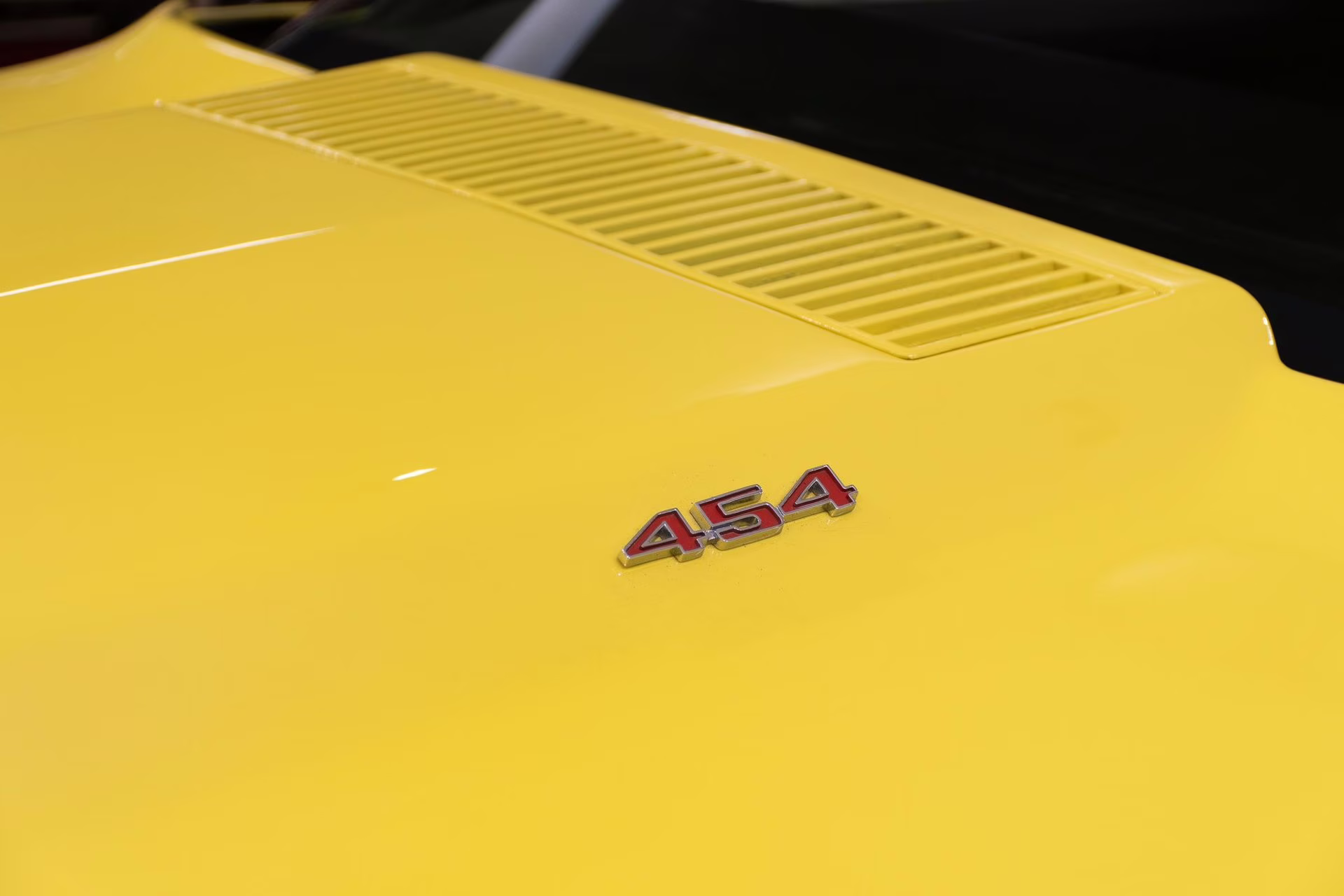 1974 Bright Yellow Chevrolet Corvette