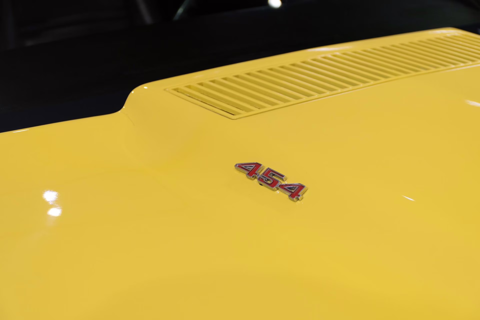 1974 Bright Yellow Chevrolet Corvette