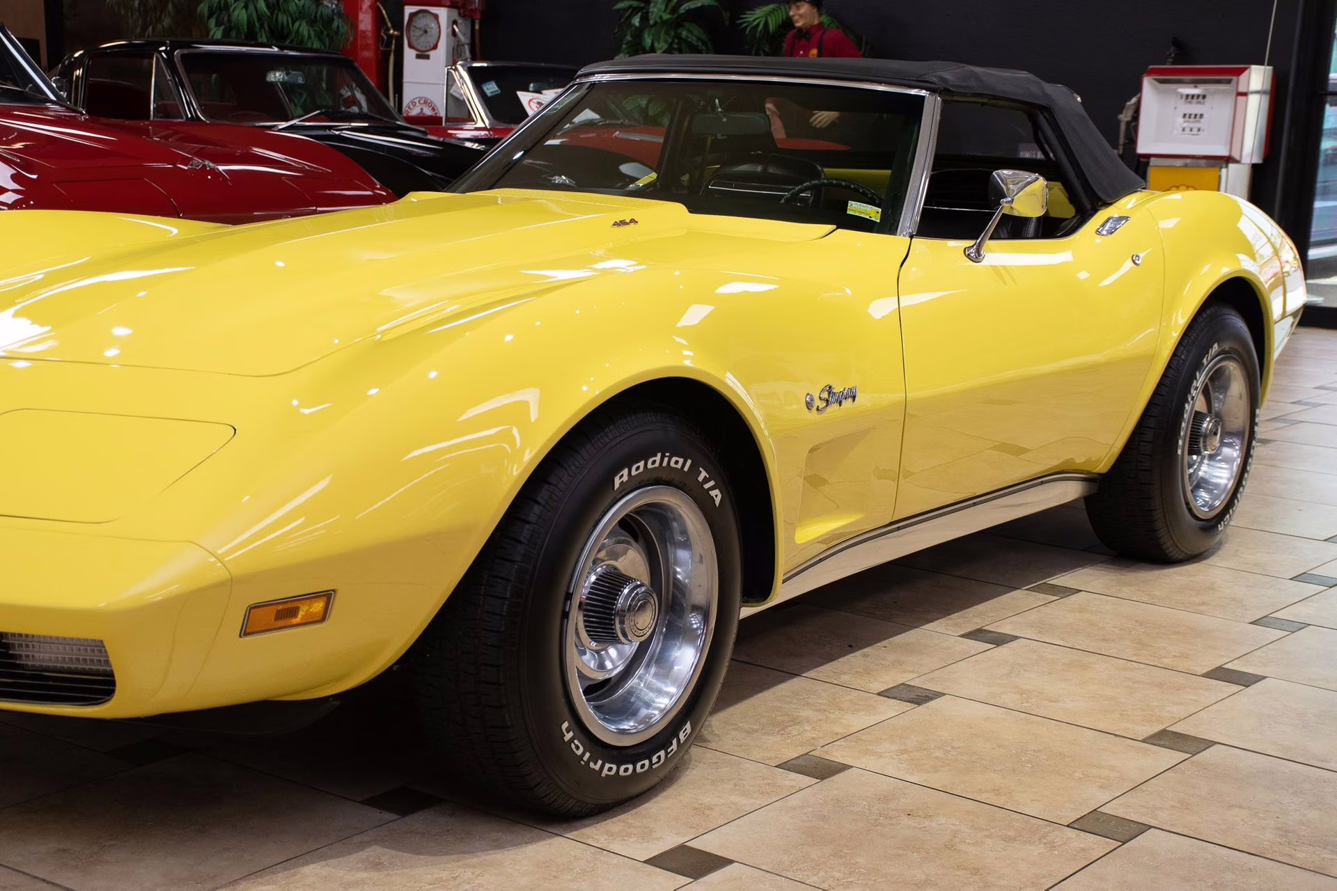 1974 Bright Yellow Chevrolet Corvette